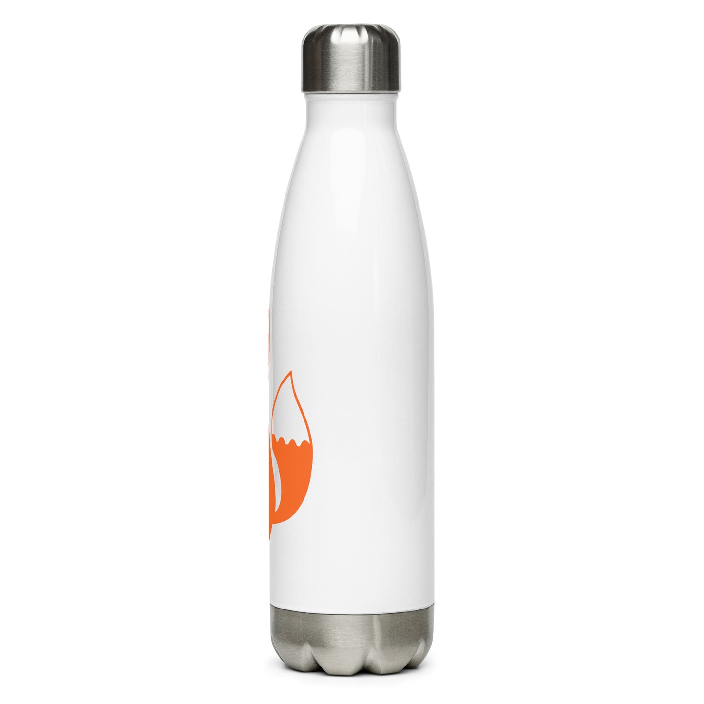 Stainless Steel Water Bottle Sitting Fox