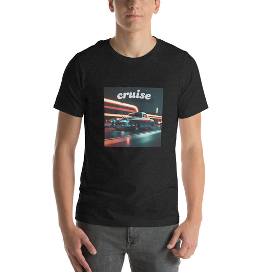 Cruise Nostalgia 1950s 1960s Car Unisex T-Shirt