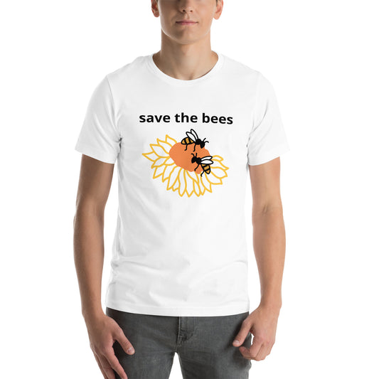 Unisex T-Shirt Save The Bees Save The Earth